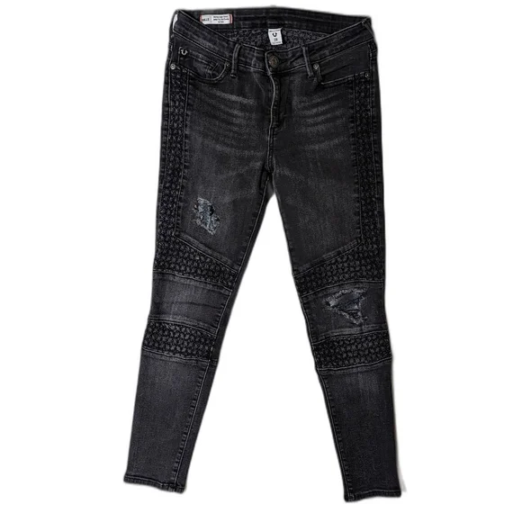 🚫SOLD!🚫True Religion Moto Jeans - Picture 6 of 14